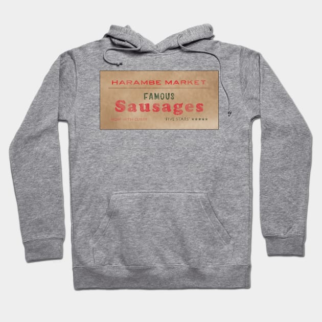 Famous Sausages - Harambe Market Hoodie by Bt519